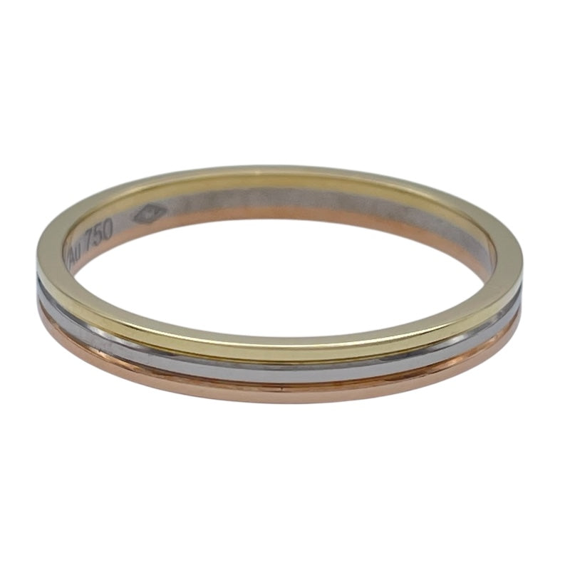 カルティエ Cartier ヴァンドームリング ゴールドxピンクゴールドxホワイトゴールド Au750 ジュエリー