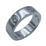 カルティエ Cartier ラブリング(3Pダイヤ) ホワイトゴールド 750 ジュエリー