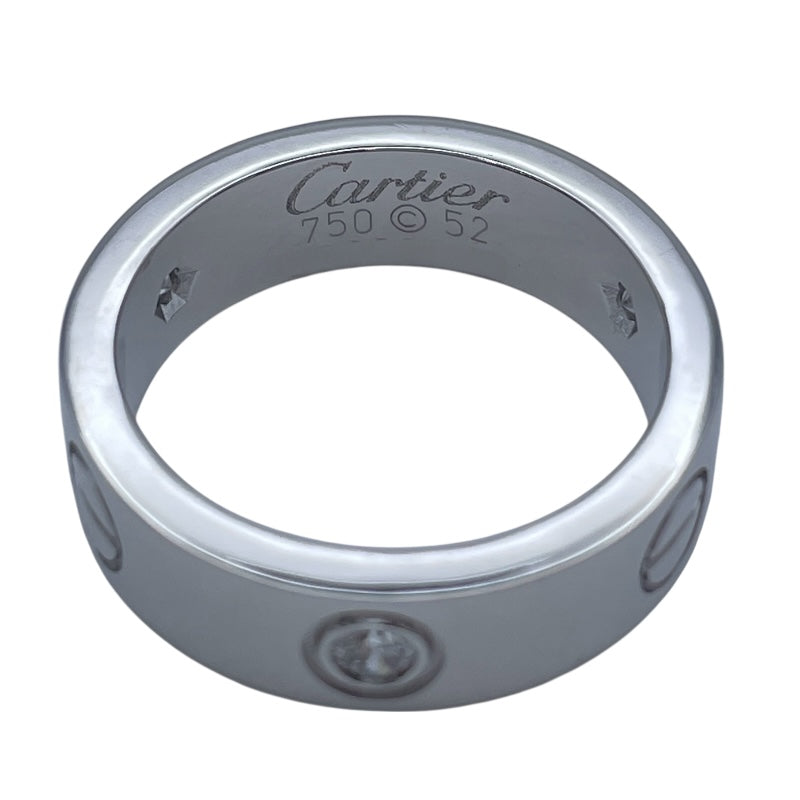 カルティエ Cartier ラブリング(3Pダイヤ) ホワイトゴールド 750 ジュエリー