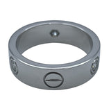 カルティエ Cartier ラブリング(3Pダイヤ) ホワイトゴールド 750 ジュエリー