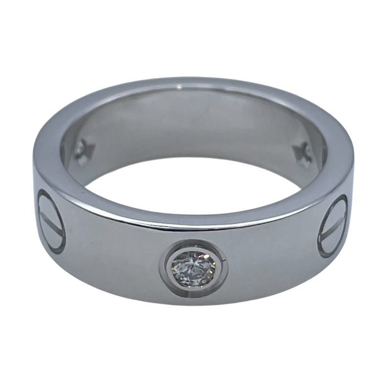 カルティエ Cartier ラブリング(3Pダイヤ) ホワイトゴールド 750 ジュエリー