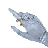 グッチ GUCCI ランニングダイヤリング ゴールド Au750 ジュエリー