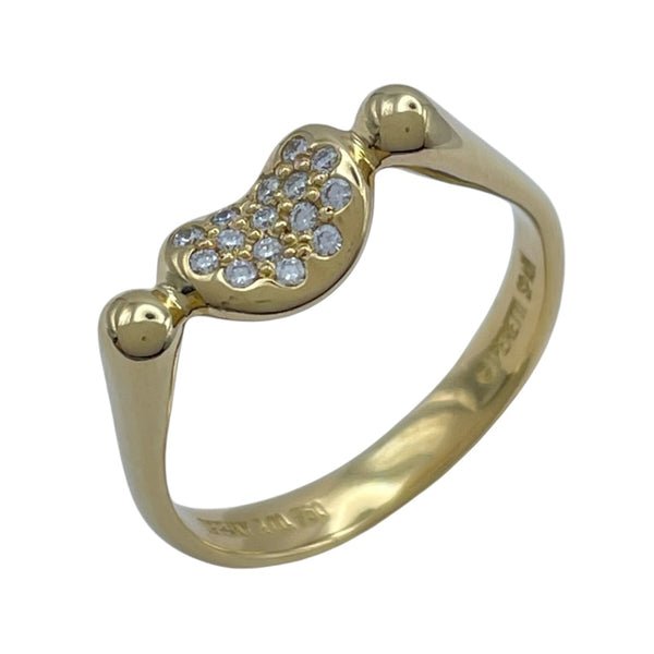ティファニー TIFFANY＆CO ビーンリング ゴールド 750 ジュエリー