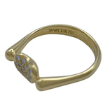 ティファニー TIFFANY＆CO ビーンリング ゴールド 750 ジュエリー