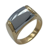 ブルガリ BVLGARI トロケットリング ゴールドxステンレススチール 750/SS ジュエリー