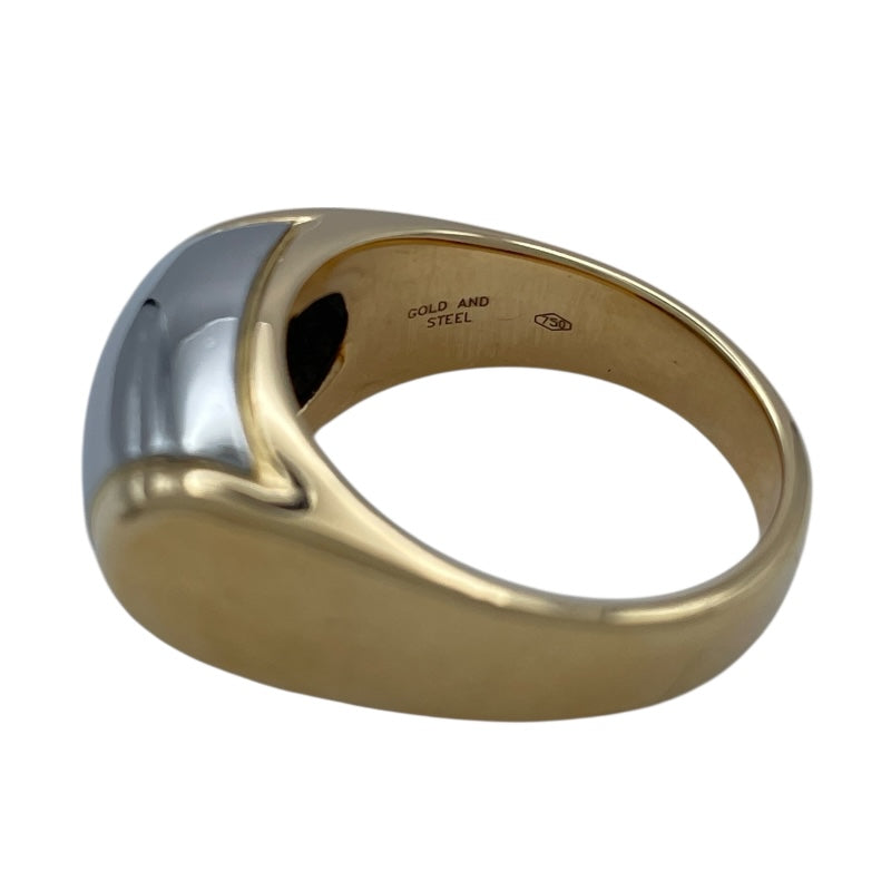ブルガリ BVLGARI トロケットリング ゴールドxステンレススチール 750/SS ジュエリー