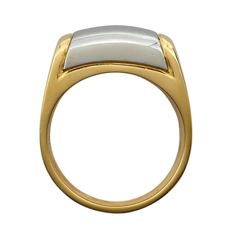 ブルガリ BVLGARI トロケットリング ゴールドxステンレススチール 750/SS ジュエリー