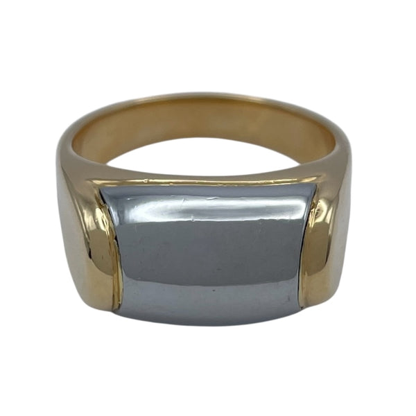 ブルガリ BVLGARI トロケットリング ゴールドxステンレススチール 750/SS ジュエリー