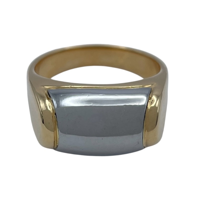 ブルガリ BVLGARI トロケットリング ゴールドxステンレススチール 750/SS ジュエリー
