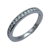 ティファニー TIFFANY＆CO チャネルセッティングリング プラチナ Pt950 ジュエリー