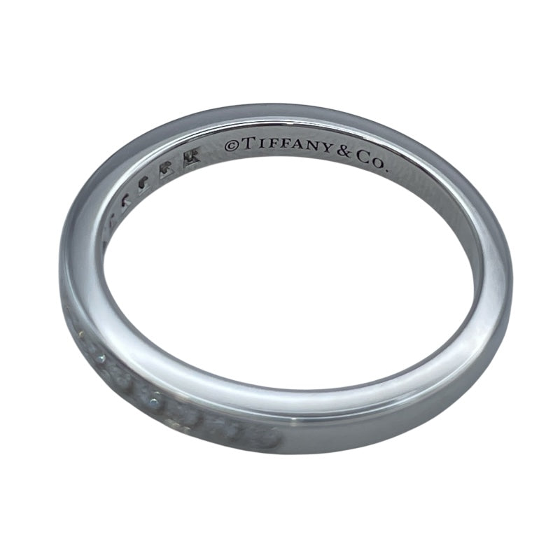 ティファニー TIFFANY＆CO チャネルセッティングリング プラチナ Pt950 ジュエリー