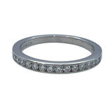 ティファニー TIFFANY＆CO チャネルセッティングリング プラチナ Pt950 ジュエリー