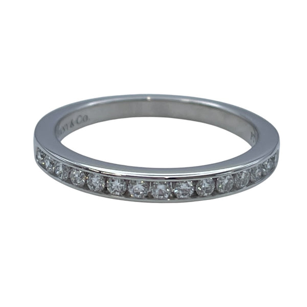 ティファニー TIFFANY＆CO チャネルセッティングリング プラチナ Pt950 ジュエリー