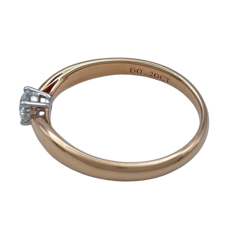 ティファニー TIFFANY＆CO リング ピンクゴールドxプラチナ Au750/Pt950 ジュエリー