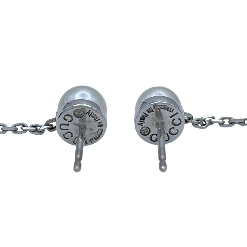 グッチ GUCCI ピアス ホワイトゴールド 750 ジュエリー