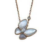 ヴァンクリーフ＆アーペル Van Cleef & Arpels ドゥパピヨンネックレス ピンクゴールド Au750 ジュエリー