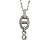 エルメス HERMES シェーヌダンクルアンシェネネックレス ホワイトゴールド Au750 ジュエリー