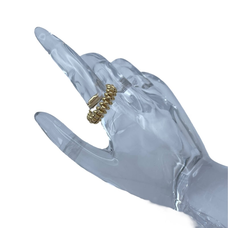 カルティエ Cartier クラッシュドゥカルティエリングSM ゴールド Au750 ジュエリー