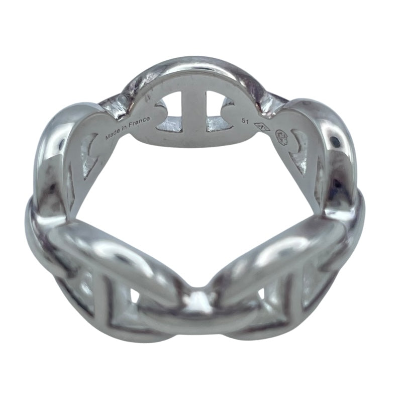 エルメス HERMES シェーヌダンクルアンシェネリングPM シルバー Ag925 ジュエリー