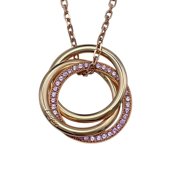カルティエ Cartier トリニティネックレス ピンクゴールド 750 ジュエリー