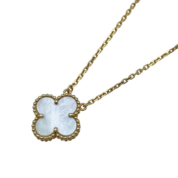 ヴァンクリーフ＆アーペル Van Cleef & Arpels ヴィンテージアルハンブラネックレス ゴールド Au750 ジュエリー