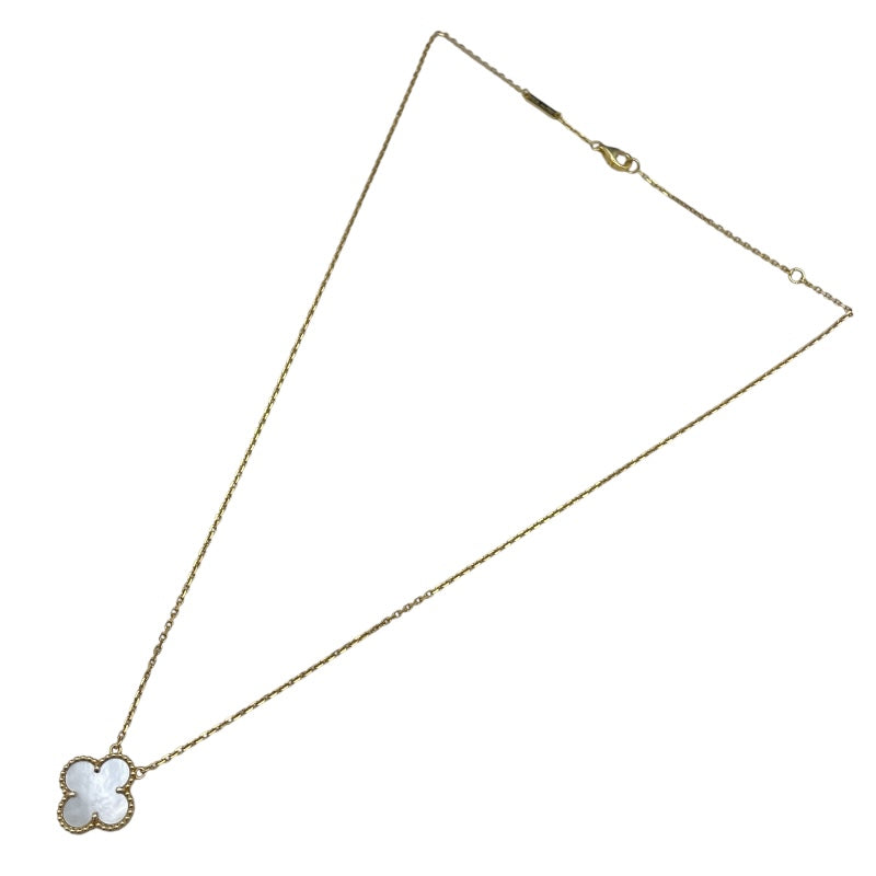 ヴァンクリーフ＆アーペル Van Cleef & Arpels ヴィンテージアルハンブラネックレス ゴールド Au750 ジュエリー