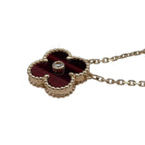 ヴァンクリーフ＆アーペル Van Cleef & Arpels ヴィンテージアルハンブラネックレス ピンクゴールド Au750 ジュエリー