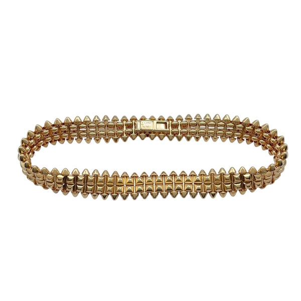 カルティエ Cartier クラッシュドゥカルティエブレスダブル ピンクゴールド Au750 ジュエリー