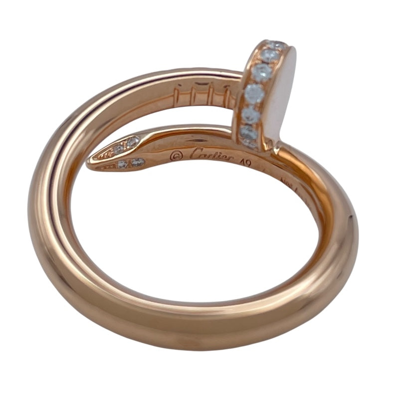 カルティエ Cartier ジュストアンクルリング ピンクゴールド Au750 ジュエリー