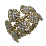 ブシュロン BOUCHERON セルパンボエム5モチーフダイヤリング ゴールド Au750 ジュエリー