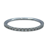 ヴァンクリーフ＆アーペル Van Cleef & Arpels フェリシテエタニティリング ホワイトゴールド Au750 ジュエリー