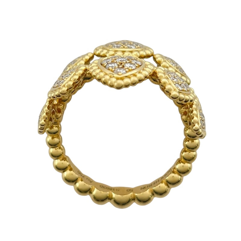 ブシュロン BOUCHERON セルパンボエム5モチーフダイヤリング ゴールド Au750 ジュエリー