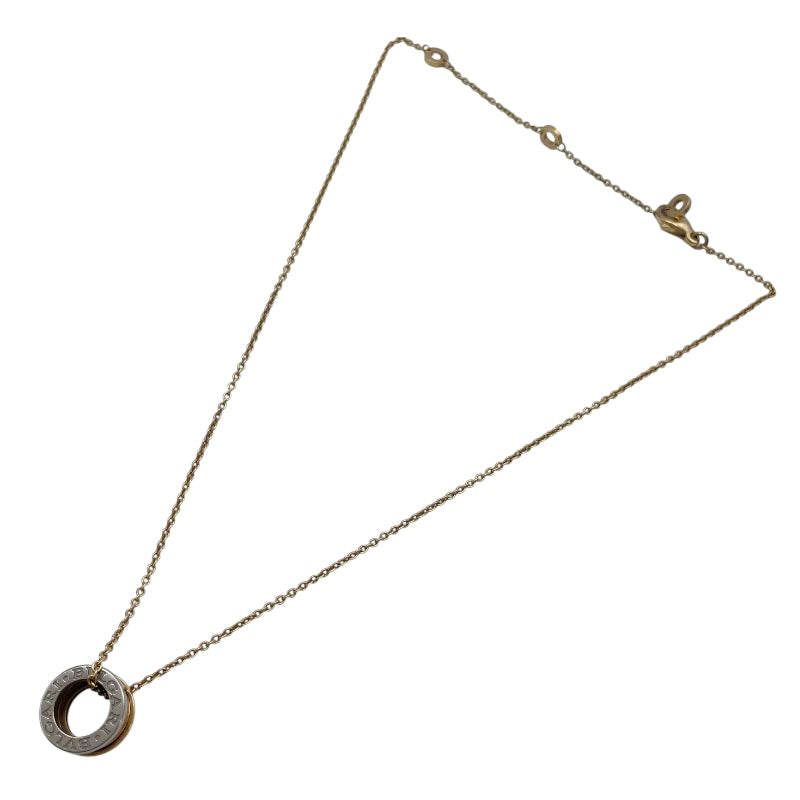 ブルガリ BVLGARI ビーゼロワンパーフェクトミステイクネックレス ゴールドxピンクゴールドxホワイトゴールド Au750 ジュエリー