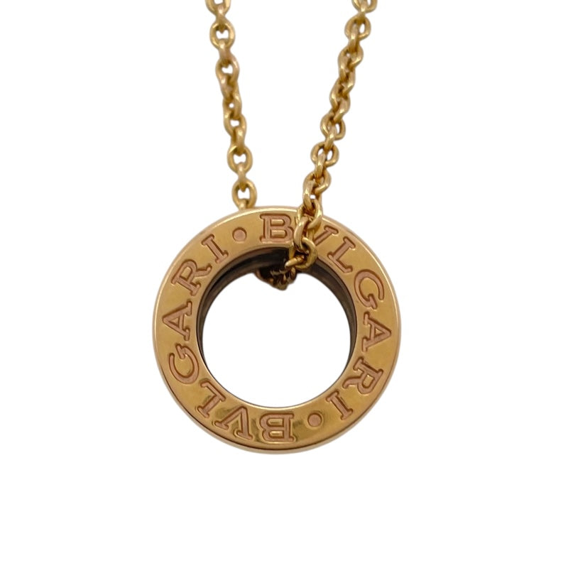 ブルガリ BVLGARI ビーゼロワンパーフェクトミステイクネックレス ゴールドxピンクゴールドxホワイトゴールド Au750 ジュエリー