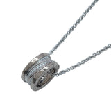 ブルガリ BVLGARI ビーゼロワンレジェンドネックレス ホワイトゴールド Au750 ジュエリー