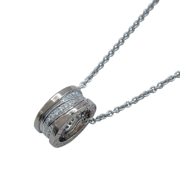 ブルガリ BVLGARI ビーゼロワンレジェンドネックレス ホワイトゴールド Au750 ジュエリー