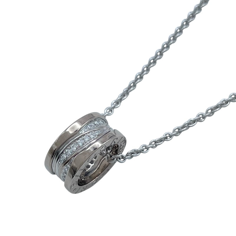 ブルガリ BVLGARI ビーゼロワンレジェンドネックレス ホワイトゴールド Au750 ジュエリー
