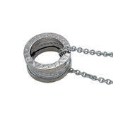ブルガリ BVLGARI ビーゼロワンレジェンドネックレス ホワイトゴールド Au750 ジュエリー