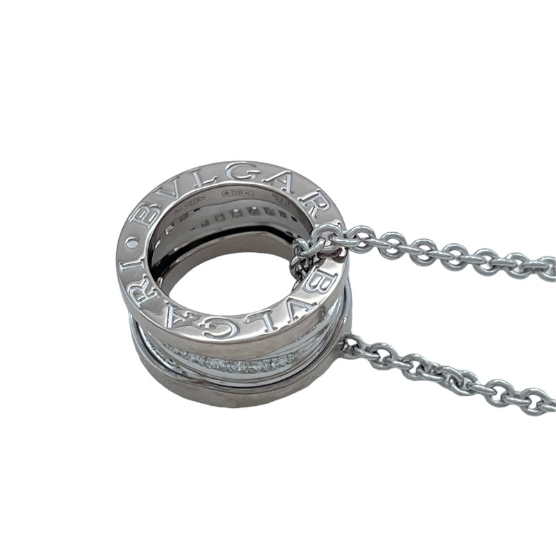 ブルガリ BVLGARI ビーゼロワンレジェンドネックレス ホワイトゴールド Au750 ジュエリー