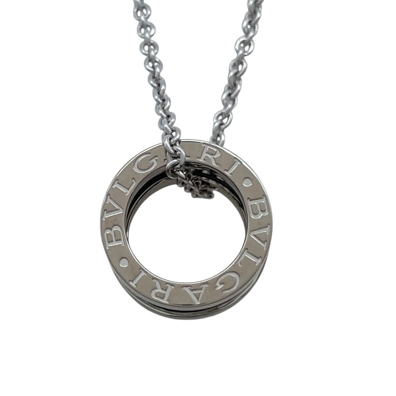 ブルガリ BVLGARI ビーゼロワンレジェンドネックレス ホワイトゴールド Au750 ジュエリー