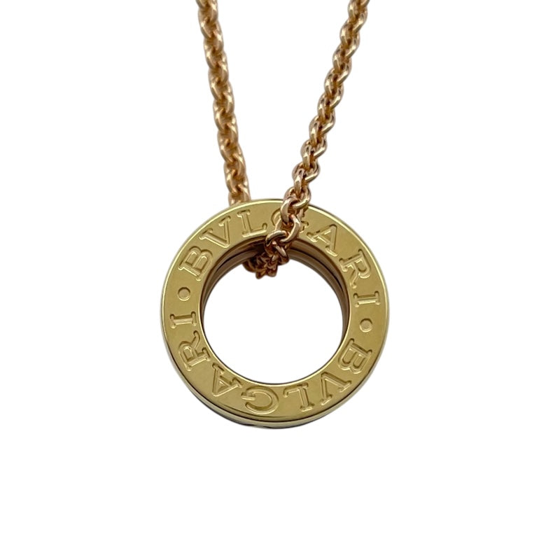 ブルガリ BVLGARI ビーゼロワンパーフェクトミステイクネックレス ゴールドxピンクゴールドxホワイトゴールド Au750 ジュエリー