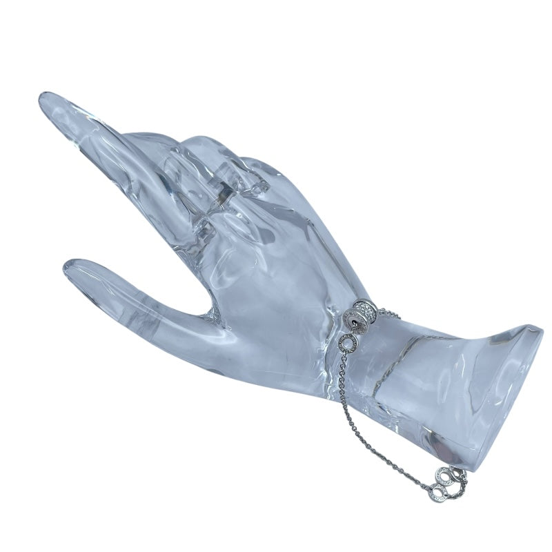 ブルガリ BVLGARI ビーゼロワンエレメントブレスSM ホワイトゴールド Au750 ジュエリー