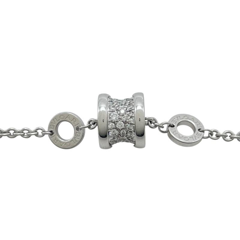 ブルガリ BVLGARI ビーゼロワンエレメントブレスSM ホワイトゴールド Au750 ジュエリー