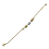 ブルガリ BVLGARI ビーゼロワンエレメントブレス ゴールドxピンクゴールドxホワイトゴールド Au750 ジュエリー