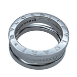 ブルガリ BVLGARI ビーゼロワンレジェンドダイヤリング ホワイトゴールド Au750 ジュエリー