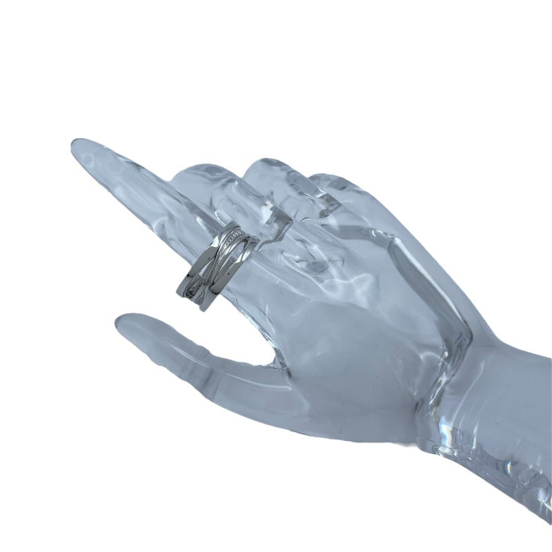 ブルガリ BVLGARI ビーゼロワンレジェンドダイヤリング ホワイトゴールド Au750 ジュエリー