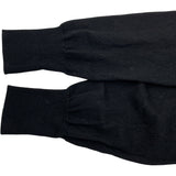 モンクレール MONCLER ナイロン切替ニットカーディガン G10939B71600 A9361 ブラック ウール レディース カーディガン