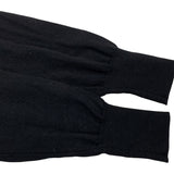 モンクレール MONCLER ナイロン切替ニットカーディガン G10939B71600 A9361 ブラック ウール レディース カーディガン