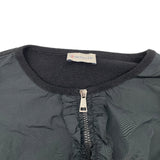 モンクレール MONCLER ナイロン切替ニットカーディガン G10939B71600 A9361 ブラック ウール レディース カーディガン