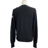 モンクレール MONCLER ナイロン切替ニットカーディガン G10939B71600 A9361 ブラック ウール レディース カーディガン
